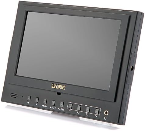 Lilliput 7 5D-II/O/P צג מצלמת וידאו F970+LP-E6 צלחת סוללה עם HDMI US תקע