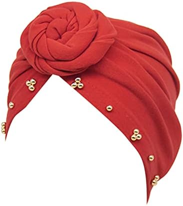 נשים טורבן כפת כובע מסוקס בבאגי כיסוי ראש שיער מכסה רך קומפי סרטן בארה ' ב מוצק צבע מוסלמי בימס