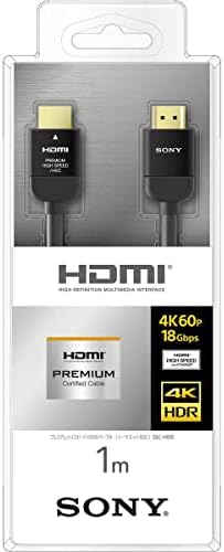 Sony DLC-HX10 3.3 'כבל HDMI במהירות גבוהה עם Ethernet עם Ethernet