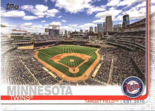 2019 Topps 424 שדה יעד מינסוטה תאומים כרטיס בייסבול