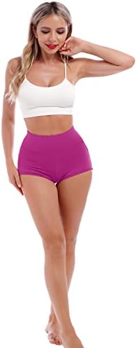 מכנסיים קצרים חתוכים לנשים יוגה יוגה SCRUNCH מכנסיים חמים מכנסיים מותניים גבוהים אימון חדר כושר פעיל הרמת חותלות ספורט