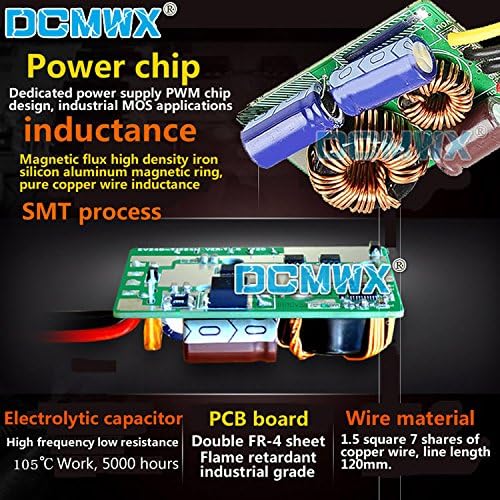 DCMWX® ממירי מתח מוסדר 12 וולט יציב ל- 12V דחיפה אוטומטית BOOTC