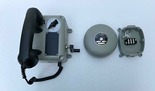צינור MacCann Communications SE-FG196 טלפון המונע על צליל עם פעמון