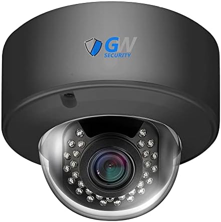 GW Security GW5075MIP 5MP IP POE 2.8-12 ממ מצלמת אבטחה של כיפת עדשה ממונעת