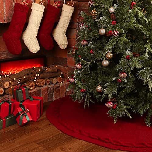 לימברידג 'חצאית עץ חג מולד גדולה במיוחד, כבל 60 אינץ