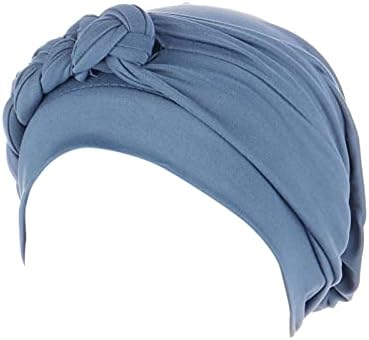 ראש לעטוף טורבן בארה ' ב מראש קשור מעוות צמת שיער כיסוי כיסוי ראש כובעי עבור נשים בנות