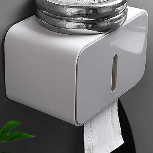 מחזיק נייר טואלט של Houkai אטום אטום לנייר טואלט מגבת מגבות קופסא אחסון קופסת טואלט מחזיק שירותי אמבטיה אביזרים