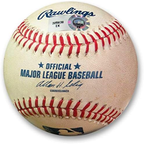 משחק אדריאן גונזלס השתמש בבייסבול 6/28/13 - עבירה מול לנאן דודג'רס EK325638 - משחק חתימה MLB משומש