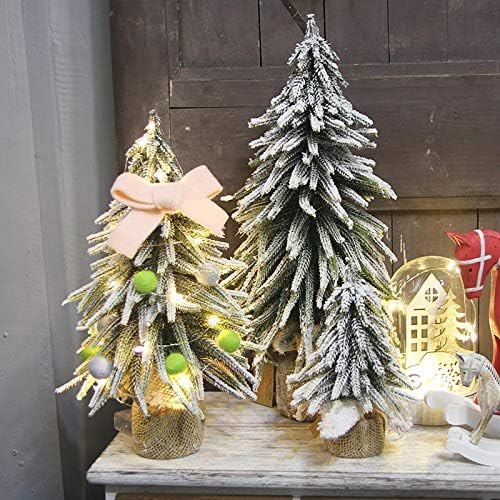 Un-Brand Artificial Mini Xams Tree Treatop תצוגת חלון מסעדה קישודים קישודים לחנות קישודים Arbol de Navidad