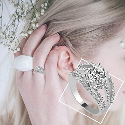 2023 טבעת נשים חדשה משובצת טבעת זירקון טבעת טבעת טבעת נשים טבעת אירוס