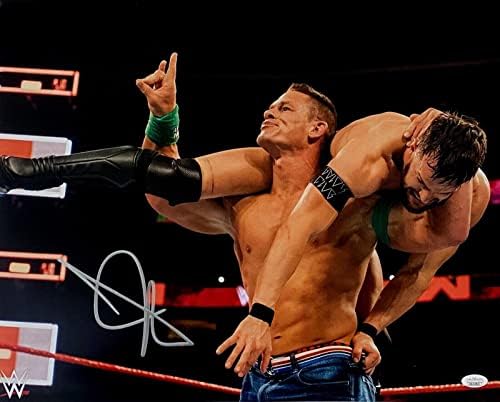 WWE בלעדי ג'ון סינה חתום על חתימה 16x20 אימות JSA 3 - תמונות היאבקות חתימה