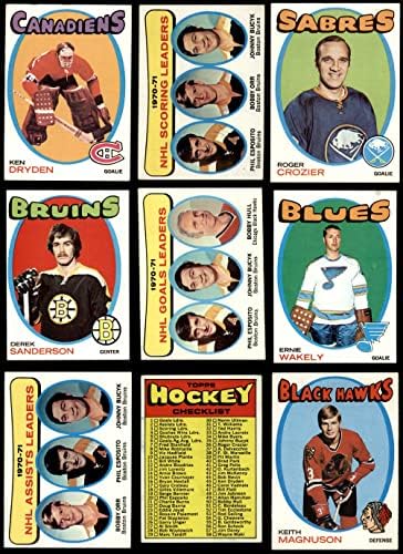 1971-72 TOPPS הוקי סט שלם VG+