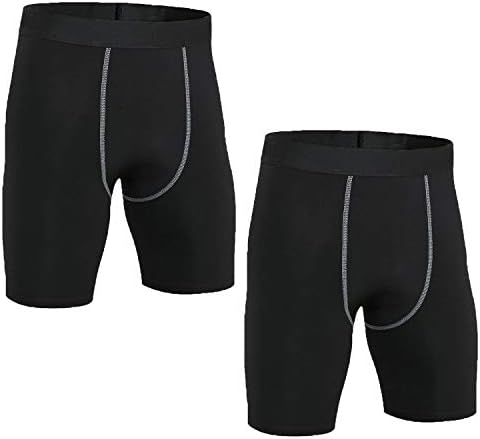 מכנסיים קצרים דחיסת בני נוער מגניב יבש שכבת בסיס ספורט גרביונים אתלטי ספנדקס צועד
