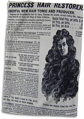 3drose פלורן וינטג ' - מוצר שיער עתיק - מגבות