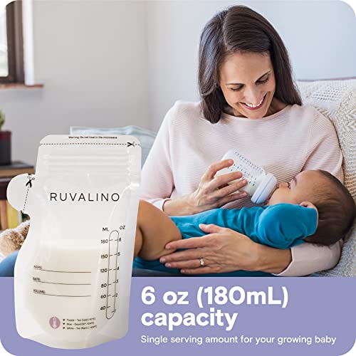 Ruvalino Baby Essentials SET לתרמיל תיק חיתולים של אמהות חדשות וחבילת שקית אחסון חלב אם