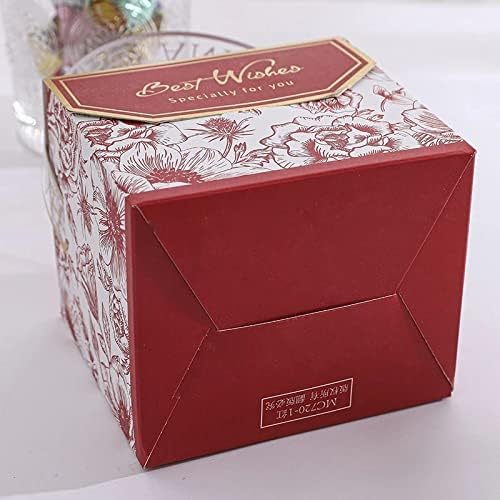 JRDHGRK 15 PCS קופסת ממתקים לחתונה יכולה להיות כף יד Creative Party חדש קופסת אריזת מתנה קופסא נייר קופסאות הדפסה