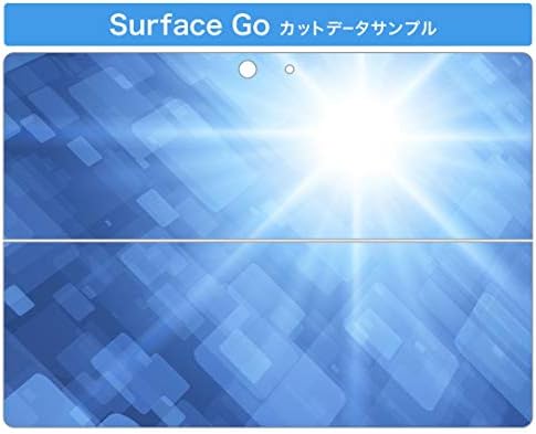 כיסוי מדבקות Igsticker עבור Microsoft Surface Go/Go 2 עורות מדבקת גוף מגן דק במיוחד 002217 דפוס פשוט ירוק
