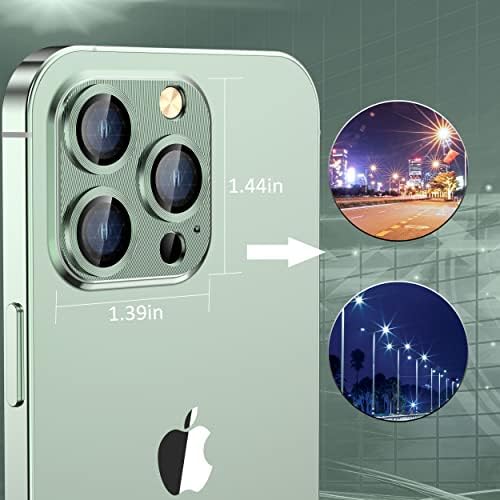 מגן עדשת מצלמה לאייפון 13 Pro Max 6.7 /iPhone 13 Pro 6.1, Kyadeys 9H Camera Glass Camer