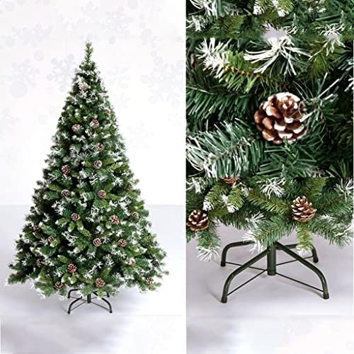 עץ חג המולד לחג המולד של אינדיאה, עץ חג המולד מלאכותי עם חרוטים אורנים, סוגר מתכת וענפים צירים, לקישוט חג המולד מקורה