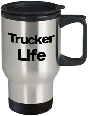 ספל משאיות ספל נסיעות כוס קפה נהג משאית נהג 18 גלגל על ​​הכביש