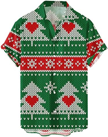 חולצות T מעצבת גברים גולשים חולצות טשירטים מצחיקים גברים חתול חולצה הוואי שיזוף כפתור כלום חולצה חג המולד סנטה חולצות