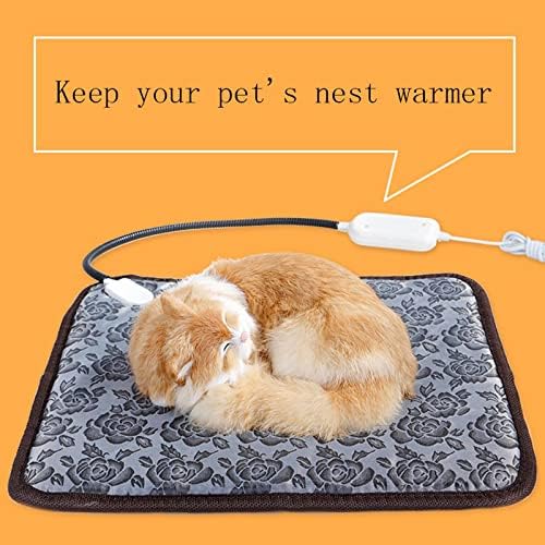 כרית חימום חשמלית של Iuhan PET לכלבים וחתולים עם כלב עמיד למים מחצלת מיטה חמה מחצלת מחמד מחמד לחיות מחמד מחמד חיות