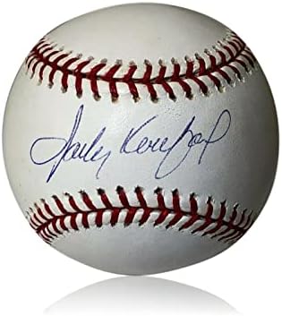 סנדי קופקס חתום על MLB בייסבול COA STEINER Autograph