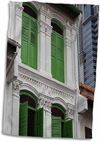 מבנים מודרניים של 3 דרוזים ומבוגרים יותר בסינגפור. - מגבות