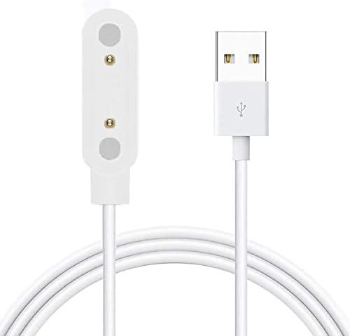 תואם למטען Cosmo JRTrack 2, Lamshaw מגנטי USB טעינה כבלים החלפת כבלים כבל תואם ל- Xplora x5 Play/Cosmo Jrtrack