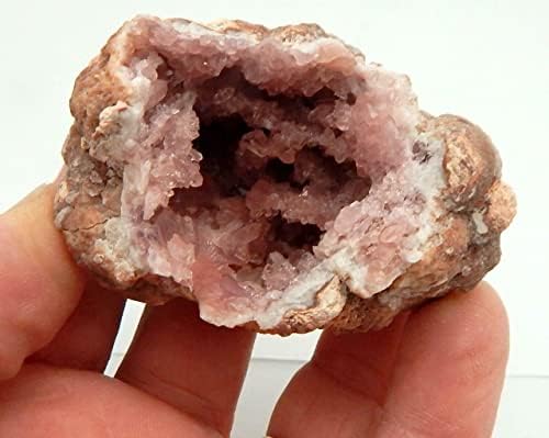 Crystal1477, גדול ורוד אמטיסט גאוד חצי צ'ו -מכרה מכרה נוקווין ארגנטינה 3.4 גרם. 96 גרם. F920