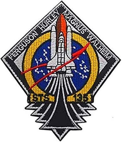 מעבורת חלל של נאסא אטלנטיס STS-135 משימה טקטי טקטי טלאים טלאים רקומים טקטיקות מורל טקטיקות צבאיות טלאי טלאי וולאה