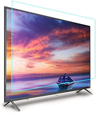 מגן מסך טלוויזיה אנטי-אור אנטי-אור-סרט אנטי-סקרט אנטי-סקרן מפחית את השתקפות הזוהר מתאים LCD, LED, 4K OLED ו- QLED HDTV