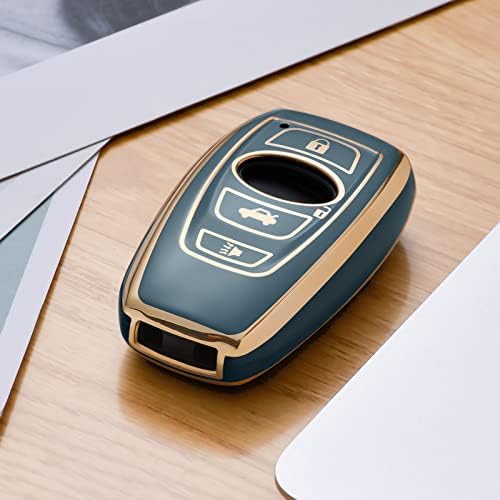 Elohei Key FOB כיסוי לסובארו, מקרה מפתח למפתח עבור Subaru Forester Crosstrek Outback WRX עלייה Brz Impreza Legacy