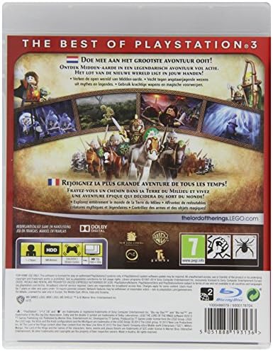 לגו לורד הטבעות יסודות סוני פלייסטיישן 3 PS3 משחק בריטניה