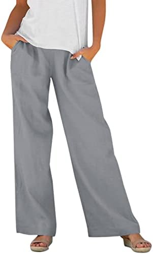 חצאיות עיפרון של מיאשוי לנשים מזיעה מזיעה חומר מכנסיים נשים צבע מוצק רך כיסים רופפים ללבוש עבודה חיצונית