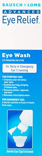 שטיפת עיניים בגודל 4 הרץ באוש ולומב סיוע עיניים מתקדם, שטיפת עיניים פתרון להשקיית עיניים