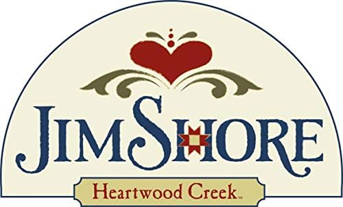 Enesco Jim Shore Heartwood Creek צלמית בגודל חצי ליטר, 4.5 אינץ ', רב צבעוני