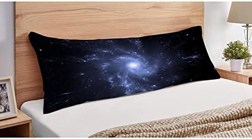 כוכבי UTF4C כוכבי הלכת גלקסי גוף כרית גוף כותנה כותנה 20 x 54 מבוגרים רכים עם כרית רוכסן מכונת ציפית כרית מיטה
