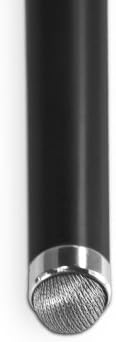 עט חרט בוקס גלוס תואם ל- Yezz Max 2 - Evertouch Cabecity Stylus, קצה סיבים קיבולי עט חרט עבור Yezz Max 2 - Jet Black