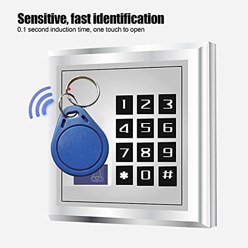 מחזיקי מקשים של RFID, 50 יחידות IC -UID אסימון שרשרת מפתח מפתח, כניסה מפתח מפתח חכם, תגי אסימון בית אבטחה גישה