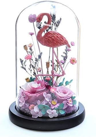 Wangxiaoyue עץ חג המולד מלאכותי קישוט כיסוי זכוכית פרח פרח פרח יום הולדת