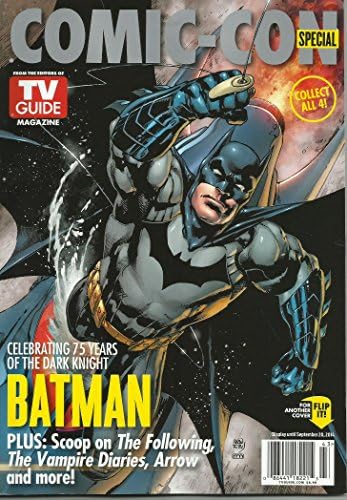 מדריך טלוויזיה קומיקס-קון 2014 מהדורה מיוחדת מגזין באטמן וגות ' אם מכסה