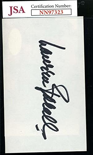 לורן באקל חתמה על חתימת כרטיס אינדקס 3 על 5