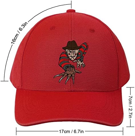 Cureomcal-d פרדי מוזיקה קרוגר גברים נשים מתכווננות כובע בייסבול משאית אופנה שטופה כובעי casquette for utdoor