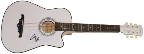 כריס יאנג חתם על חתימה בגודל מלא גיטרה אקוסטית ב/ ג 'יימס ספנס אימות ג' יי. אס. איי. קוא - מוזיקת קאנטרי סופרסטאר-האיש שאני