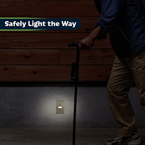 מדריך LED של TopGreener כלי קיבול אור עם חיישן אור יום אוטומטי, שקע קיר מעצב אור לילה, 125VAC/15A כלי קיבול