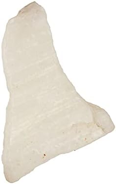 טבעי לבן גולמי גולמי מחוספס ריפוי ריפוי קריסטל EGL מוסמך 31.15 CT אבן חן רופפת לריפוי