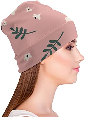באיקוטואן יונים פרחים ועלים הדפסת כפת כובעי גברים נשים עם עיצובים גולגולת כובע