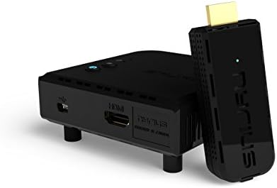 NYRIUS AREAS Prime Wireless Video משדר ומקלט HDMI לזרם HD 1080P 3D וידאו ושמע דיגיטלי ממחשב נייד, מחשב, כבל,