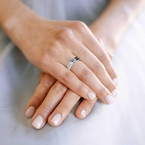 2023 טבעות חדשות עגול חתוך עגול מויסניט פלטינה מצופה סטרלינג מכסף טבעת נישואין לנשים טבעת מטבעת ליום אמה טבעות